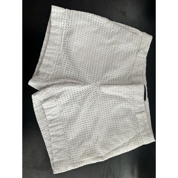 Banana Republic Pants - Banana Republic Chino Shorts Women's Size 2 White Flat Front Zip Fly Summer